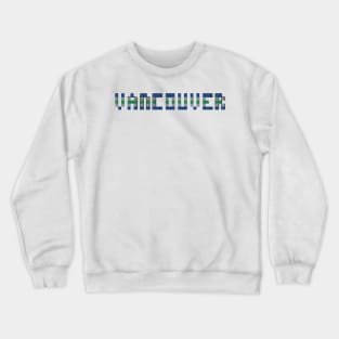 Tiled Pixel Hockey City Vancouver 2017 Crewneck Sweatshirt